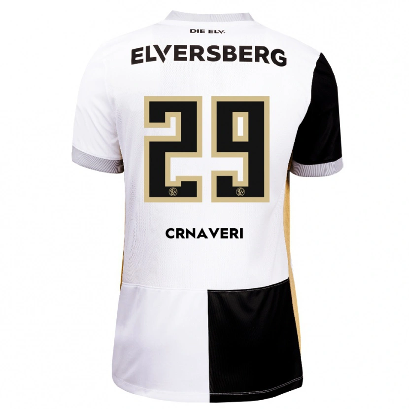 Danxen Herren Laureta Crnaveri #29 Schwarz Weiß Braun Heimtrikot Trikot 2026/27 T-Shirt Österreich