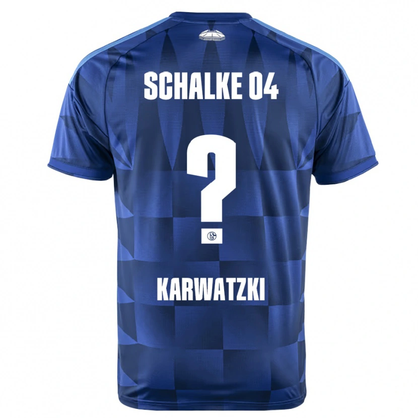 Danxen Herren Lucy Karwatzki #0 Dunkelblau Gelb Weiß Heimtrikot Trikot 2026/27 T-Shirt Österreich