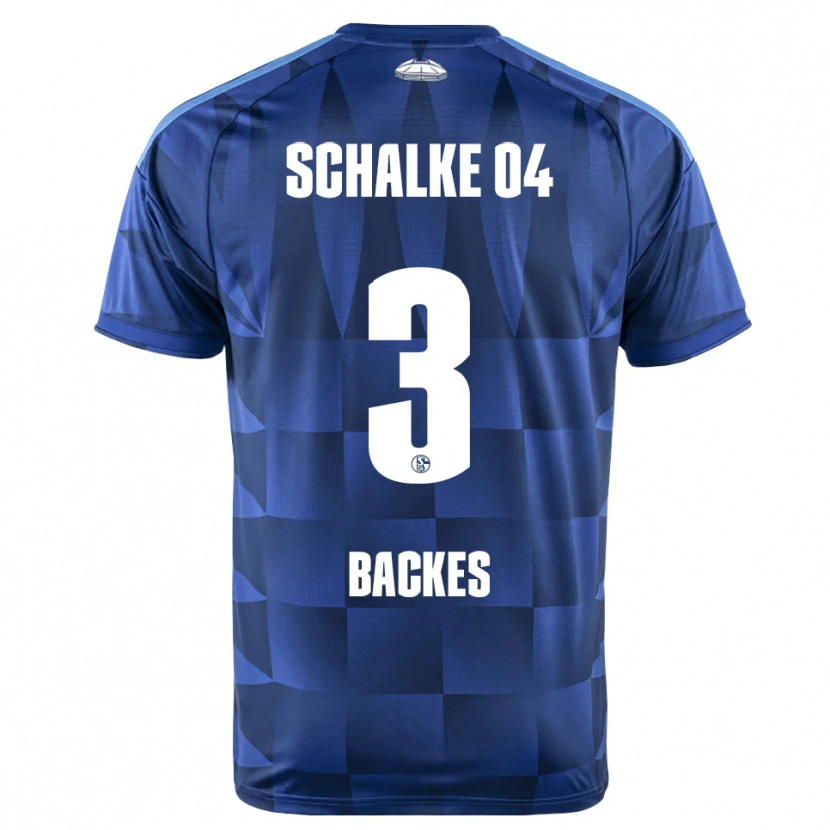 Danxen Herren Diego Backes-Klimek #3 Dunkelblau Gelb Weiß Heimtrikot Trikot 2026/27 T-Shirt Österreich