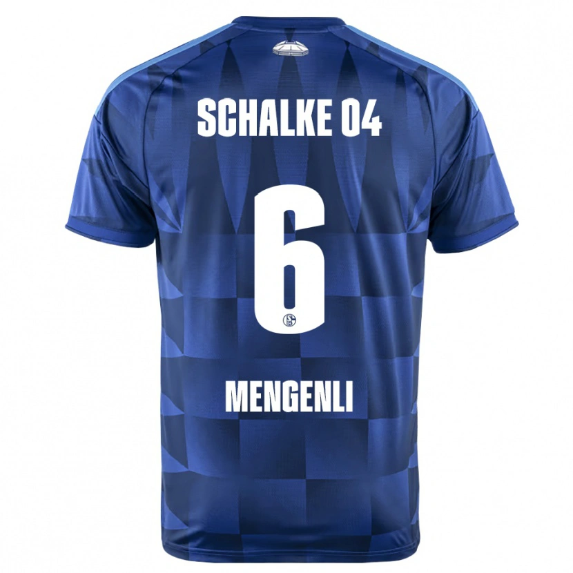 Danxen Herren Yusuf Mengenli #6 Dunkelblau Gelb Weiß Heimtrikot Trikot 2026/27 T-Shirt Österreich