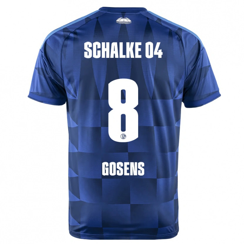 Danxen Herren Robin Gosens #8 Dunkelblau Gelb Weiß Heimtrikot Trikot 2026/27 T-Shirt Österreich