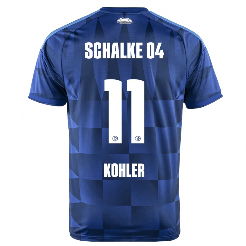 Danxen Herren Marlon Kohler #11 Dunkelblau Gelb Weiß Heimtrikot Trikot 2026/27 T-Shirt Österreich