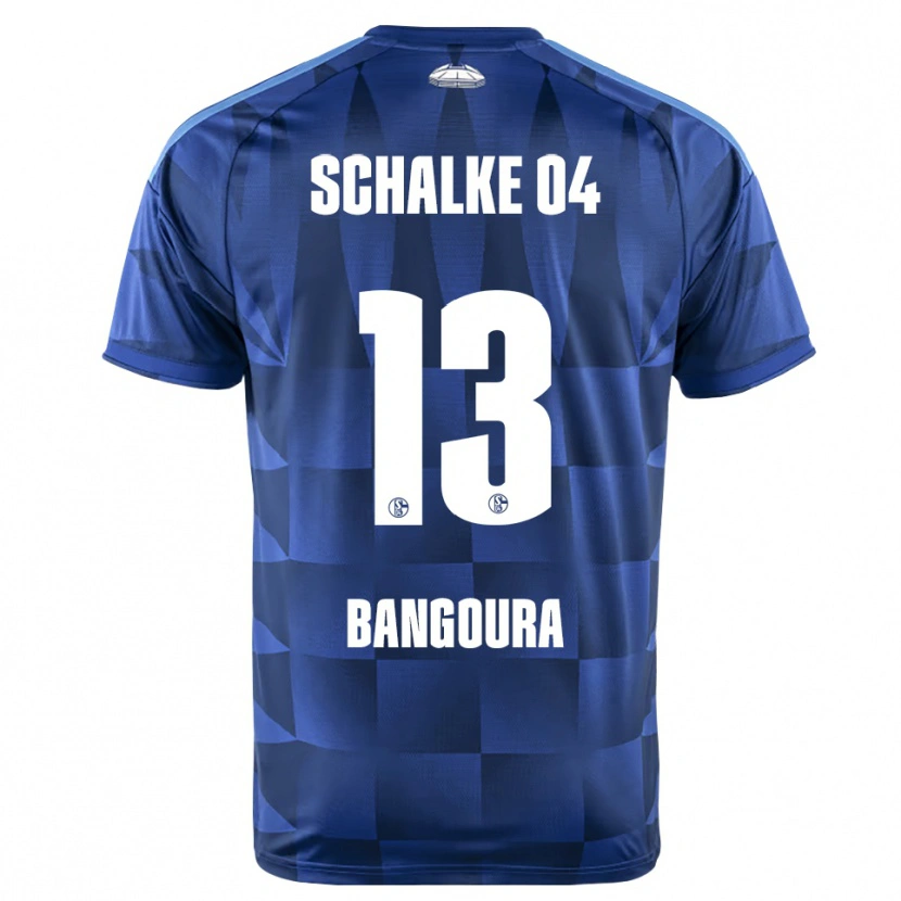 Danxen Herren Aboubacar Bangoura #13 Dunkelblau Gelb Weiß Heimtrikot Trikot 2026/27 T-Shirt Österreich