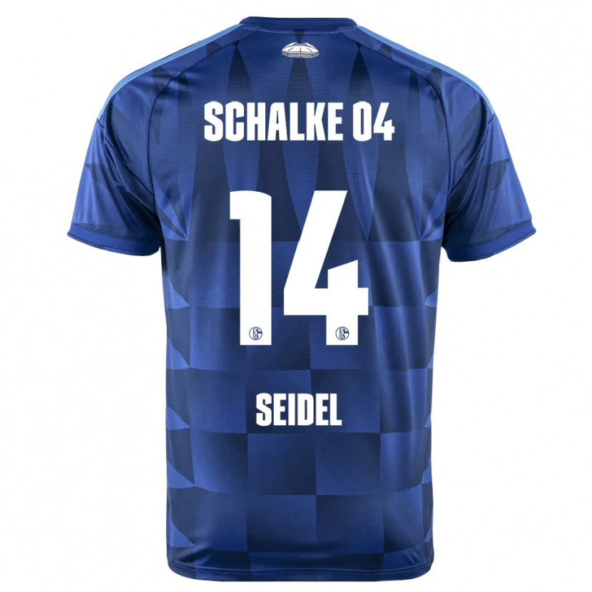 Danxen Herren Kimon Seidel #14 Dunkelblau Gelb Weiß Heimtrikot Trikot 2026/27 T-Shirt Österreich