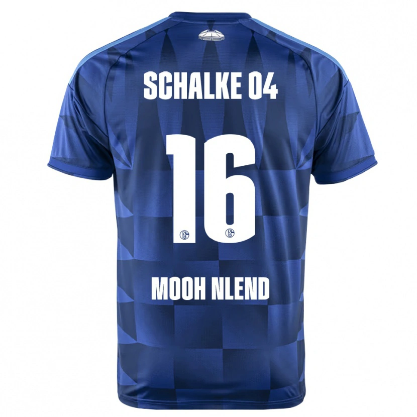 Danxen Herren Jofranck Mooh Nlend #16 Dunkelblau Gelb Weiß Heimtrikot Trikot 2026/27 T-Shirt Österreich
