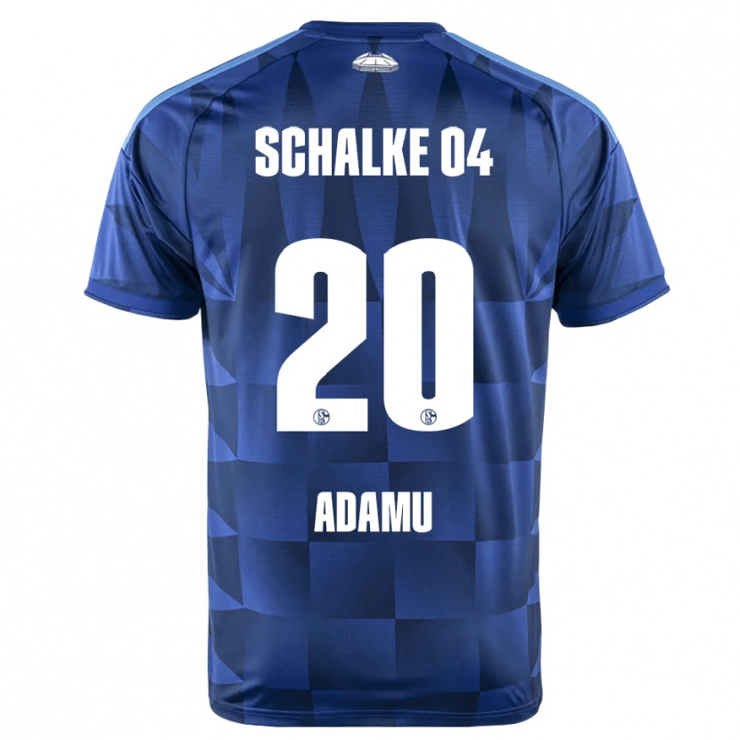 Danxen Herren Junior Adamu #20 Dunkelblau Gelb Weiß Heimtrikot Trikot 2026/27 T-Shirt Österreich