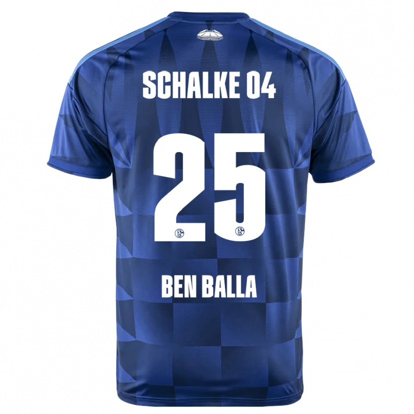 Danxen Herren Yassin Ben Balla #25 Dunkelblau Gelb Weiß Heimtrikot Trikot 2026/27 T-Shirt Österreich