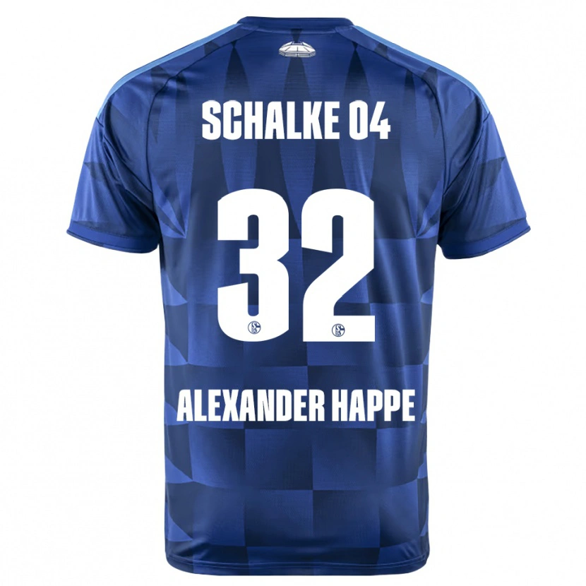 Danxen Herren Luca Alexander Happe #32 Dunkelblau Gelb Weiß Heimtrikot Trikot 2026/27 T-Shirt Österreich