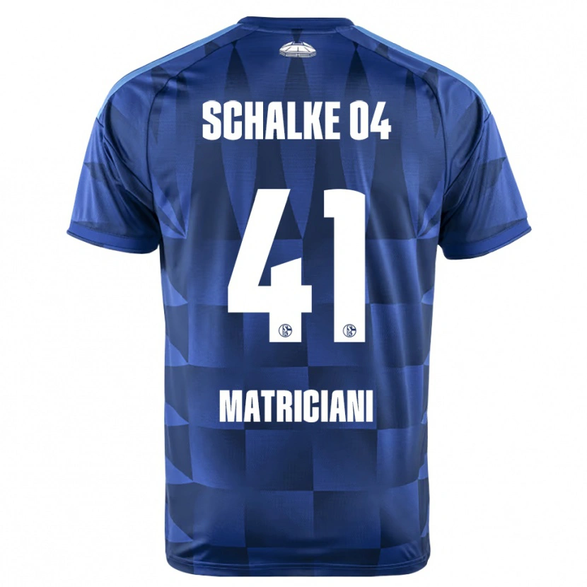 Danxen Herren Henning Matriciani #41 Dunkelblau Gelb Weiß Heimtrikot Trikot 2026/27 T-Shirt Österreich