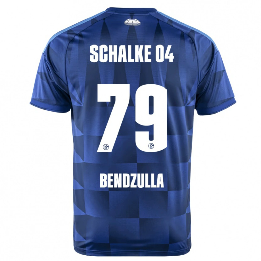 Danxen Herren Leonie Bendzulla #79 Dunkelblau Gelb Weiß Heimtrikot Trikot 2026/27 T-Shirt Österreich