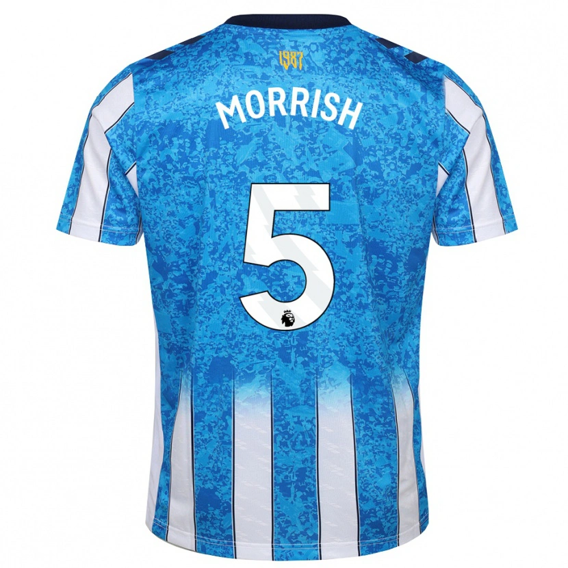 Danxen Herren Rhys Morrish #5 Weiß Blau Orange Heimtrikot Trikot 2026/27 T-Shirt Österreich