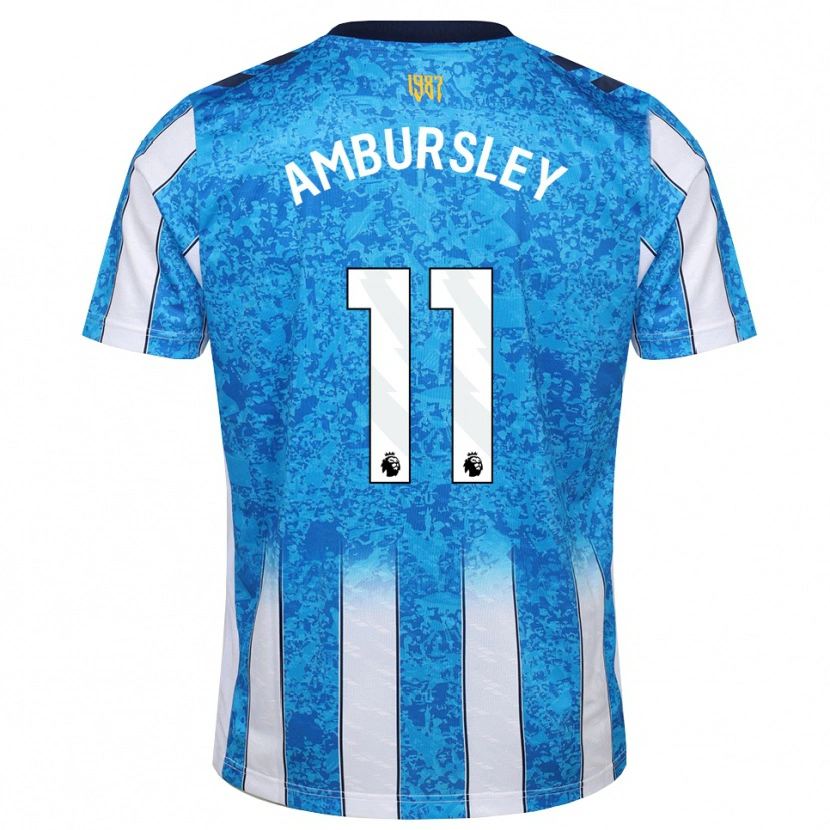 Danxen Herren Conrad Ambursley #11 Weiß Blau Orange Heimtrikot Trikot 2026/27 T-Shirt Österreich