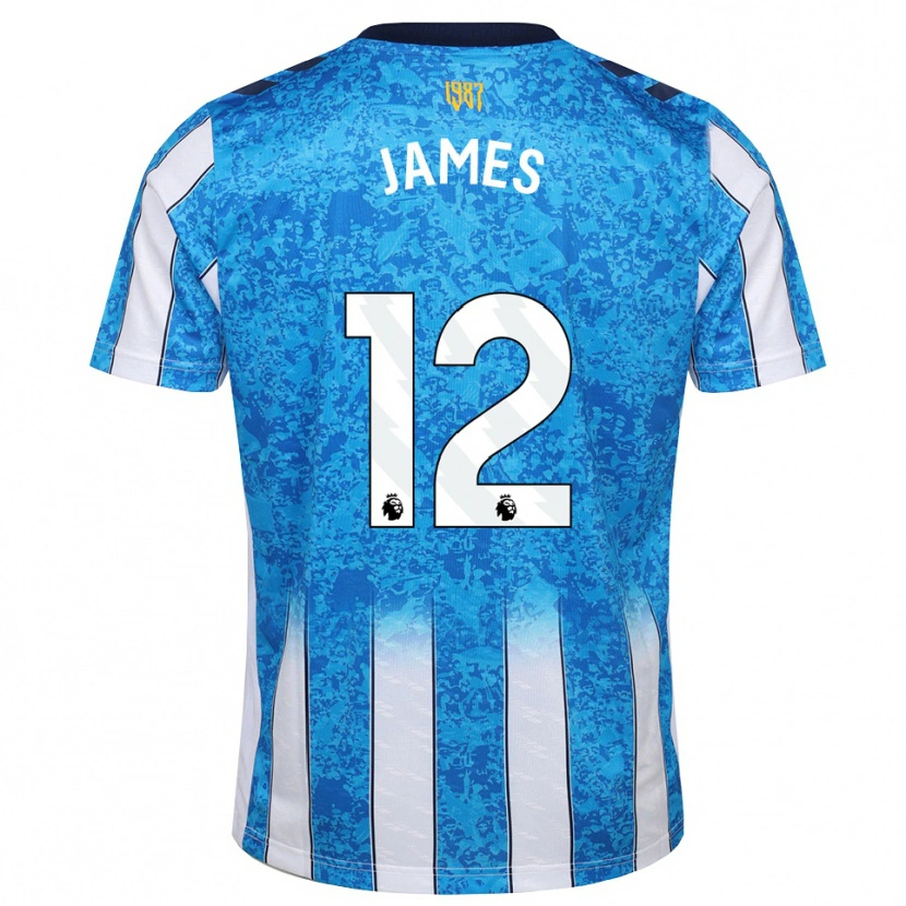 Danxen Herren Jack James #12 Weiß Blau Orange Heimtrikot Trikot 2026/27 T-Shirt Österreich