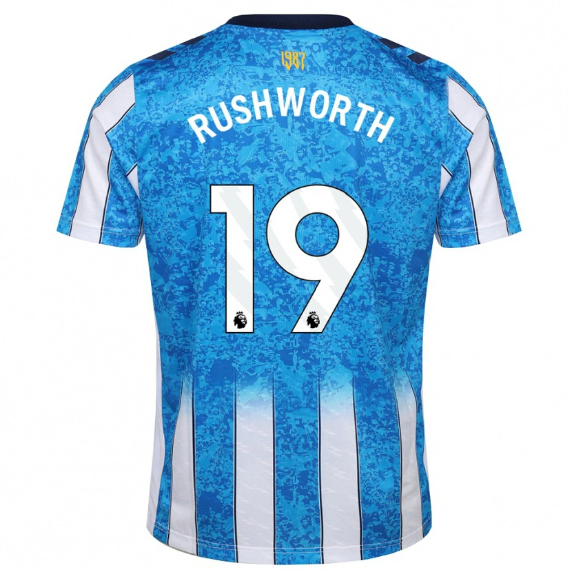 Danxen Herren Carl Rushworth #19 Weiß Blau Orange Heimtrikot Trikot 2026/27 T-Shirt Österreich