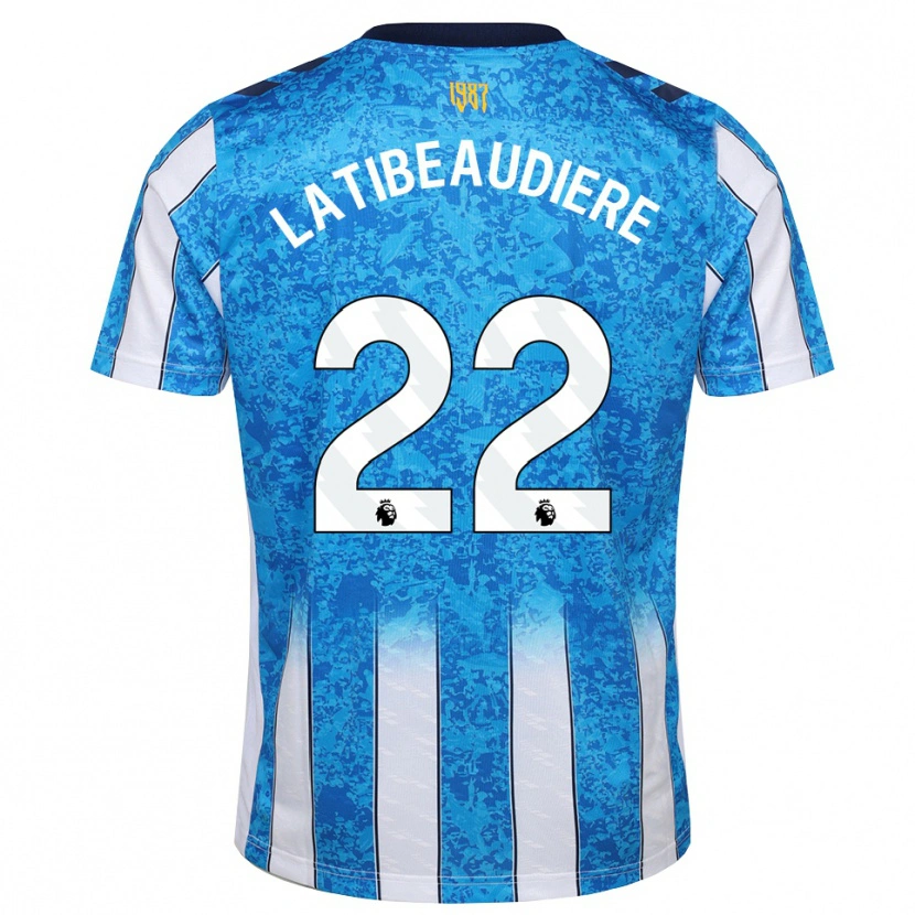 Danxen Herren Joel Latibeaudiere #22 Weiß Blau Orange Heimtrikot Trikot 2026/27 T-Shirt Österreich