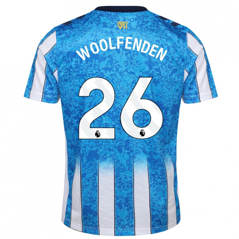 Danxen Herren Luke Woolfenden #26 Weiß Blau Orange Heimtrikot Trikot 2026/27 T-Shirt Österreich