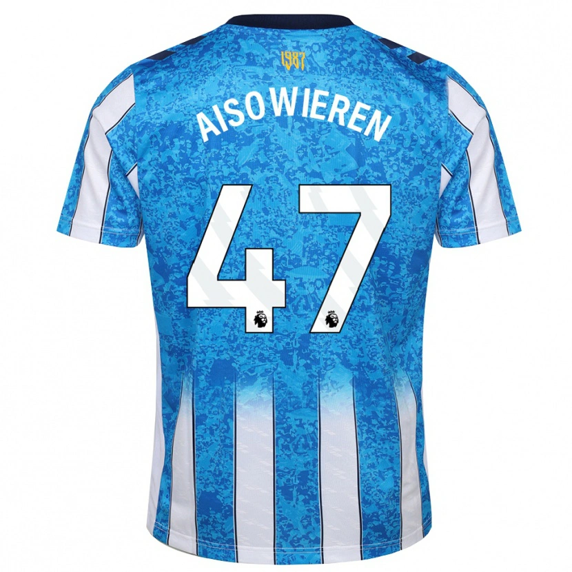 Danxen Herren Evan Eghosa Aisowieren #47 Weiß Blau Orange Heimtrikot Trikot 2026/27 T-Shirt Österreich