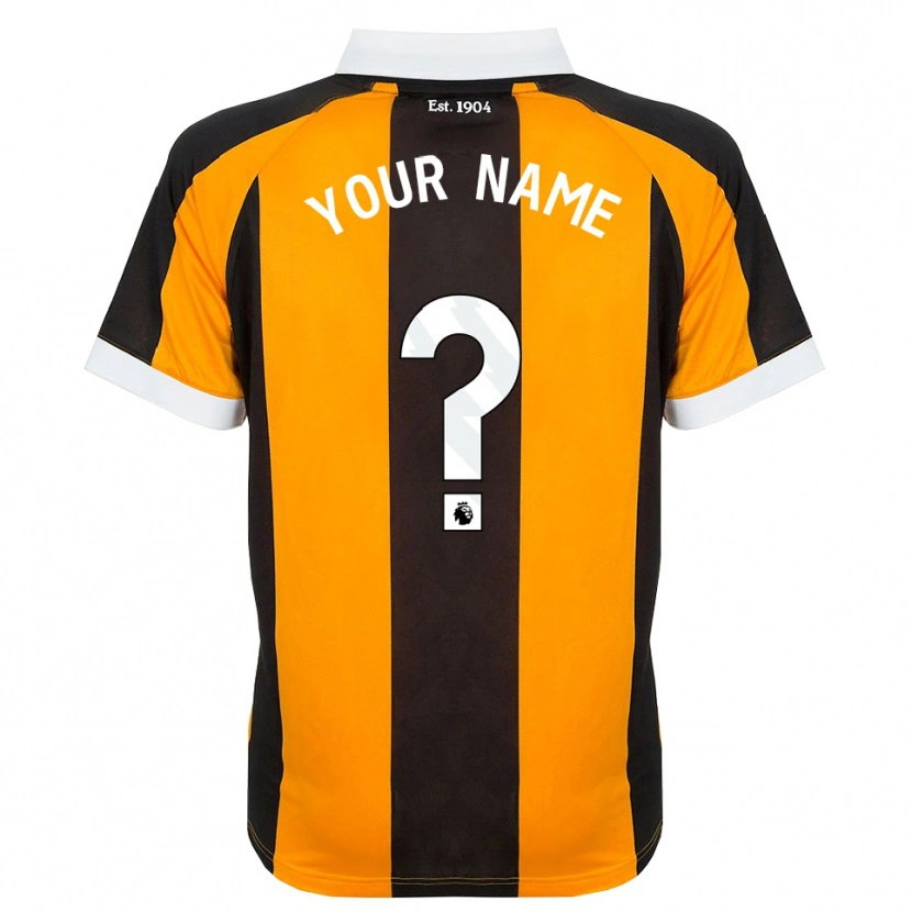 Danxen Herren Ihren Namen #0 Orange Schwarz Weiß Heimtrikot Trikot 2026/27 T-Shirt Österreich