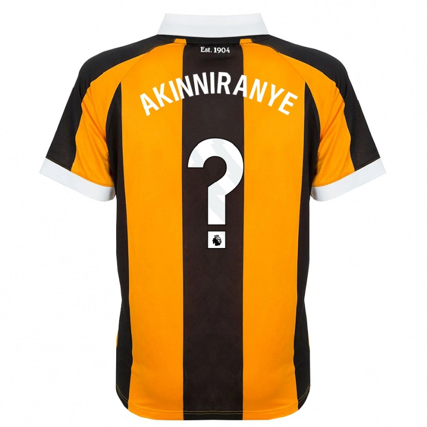 Danxen Herren George Akinniranye #0 Orange Schwarz Weiß Heimtrikot Trikot 2026/27 T-Shirt Österreich