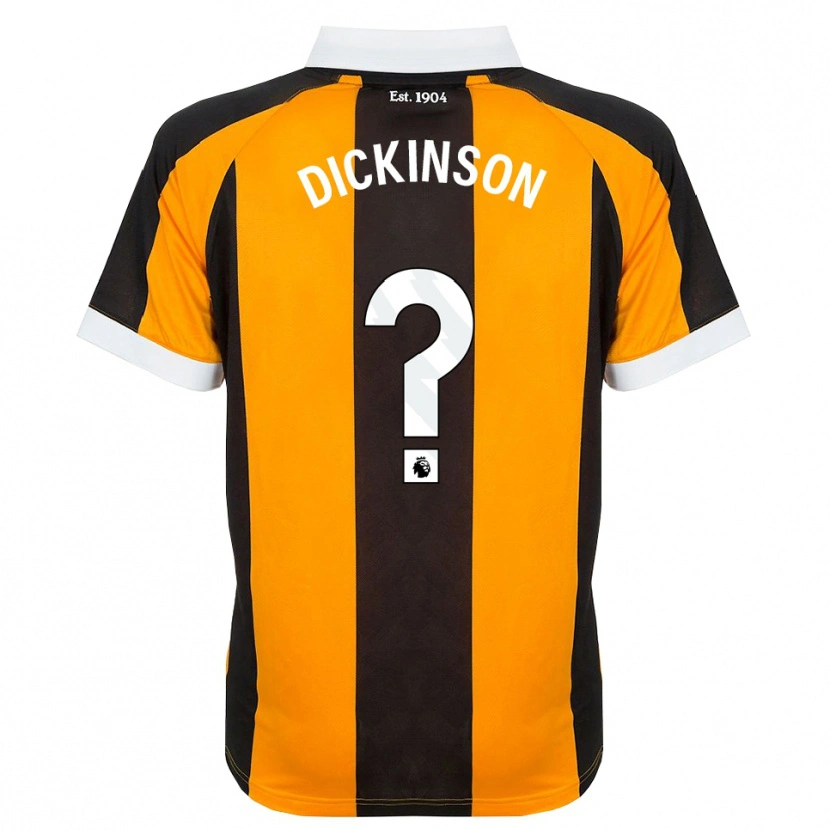 Danxen Herren George Dickinson #0 Orange Schwarz Weiß Heimtrikot Trikot 2026/27 T-Shirt Österreich