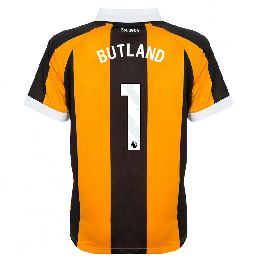 Danxen Herren Jack Butland #1 Orange Schwarz Weiß Heimtrikot Trikot 2026/27 T-Shirt Österreich
