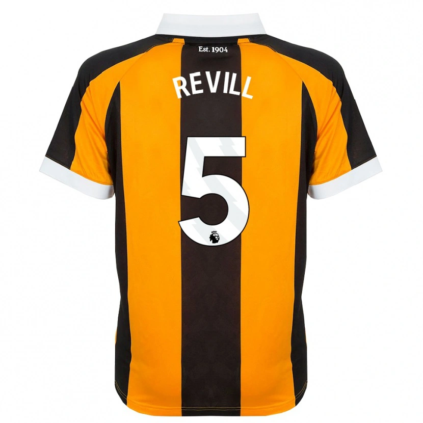 Danxen Herren Harry Revill #5 Orange Schwarz Weiß Heimtrikot Trikot 2026/27 T-Shirt Österreich