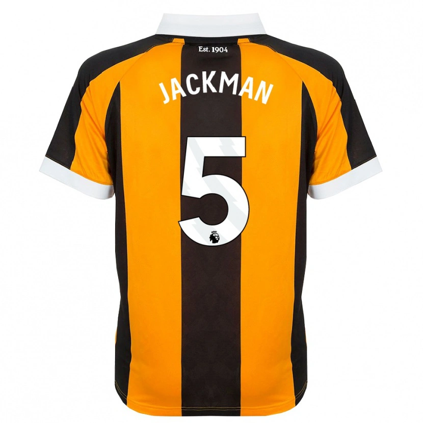 Danxen Herren Ellice Jackman #5 Orange Schwarz Weiß Heimtrikot Trikot 2026/27 T-Shirt Österreich