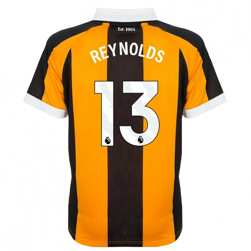 Danxen Herren Kerr Reynolds #13 Orange Schwarz Weiß Heimtrikot Trikot 2026/27 T-Shirt Österreich