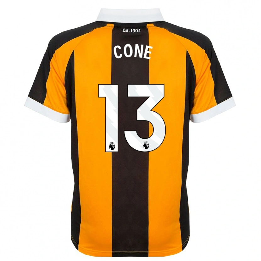 Danxen Herren Sharla Cone #13 Orange Schwarz Weiß Heimtrikot Trikot 2026/27 T-Shirt Österreich