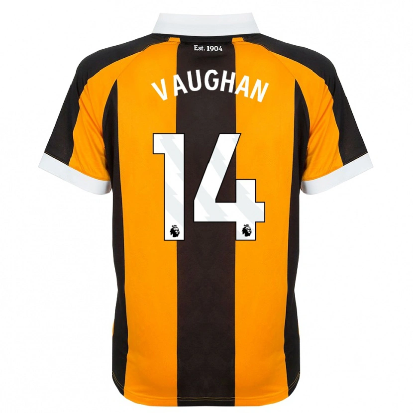 Danxen Herren Harry Vaughan #14 Orange Schwarz Weiß Heimtrikot Trikot 2026/27 T-Shirt Österreich
