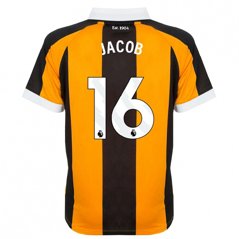 Danxen Herren Matty Jacob #16 Orange Schwarz Weiß Heimtrikot Trikot 2026/27 T-Shirt Österreich