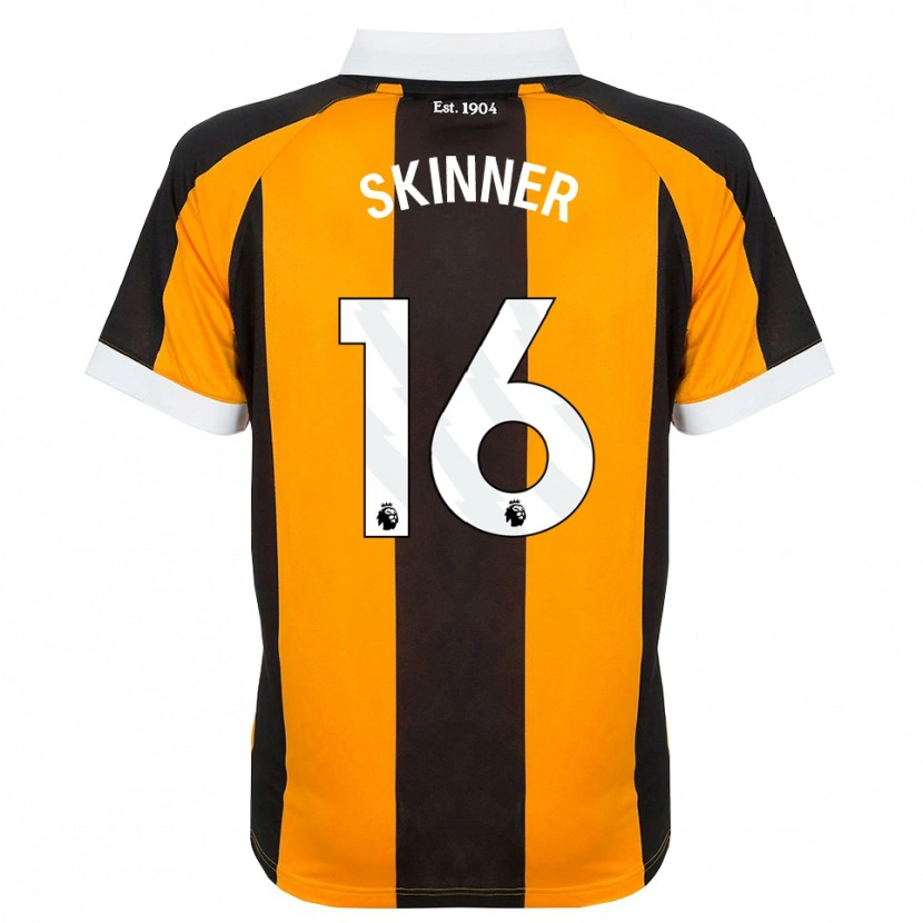 Danxen Herren Harley Skinner #16 Orange Schwarz Weiß Heimtrikot Trikot 2026/27 T-Shirt Österreich
