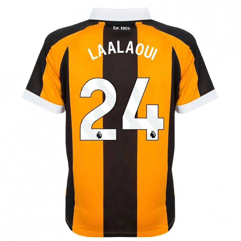 Danxen Herren Reda Laalaoui #24 Orange Schwarz Weiß Heimtrikot Trikot 2026/27 T-Shirt Österreich