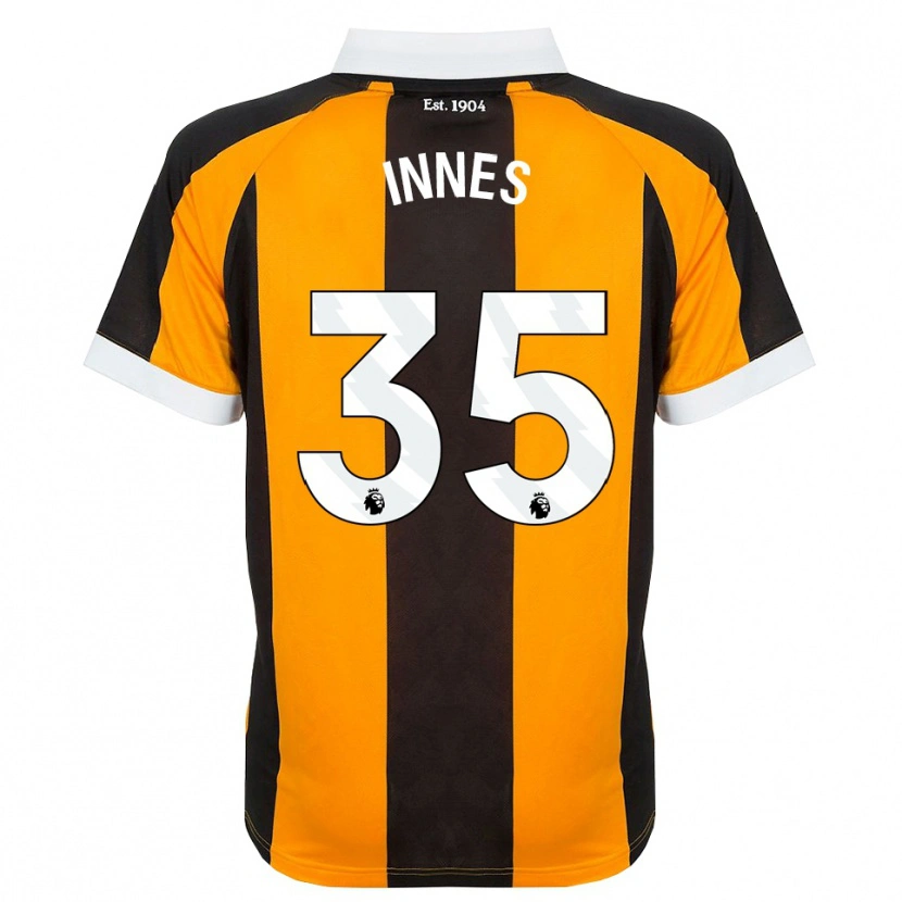 Danxen Herren Emma Innes #35 Orange Schwarz Weiß Heimtrikot Trikot 2026/27 T-Shirt Österreich