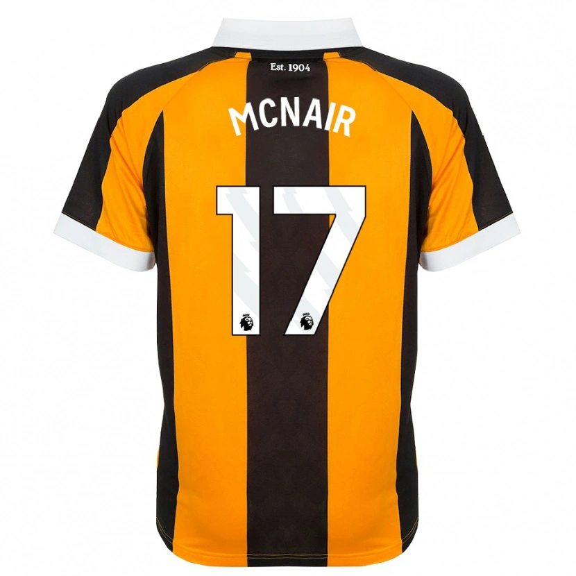 Danxen Herren Paddy Mcnair #17 Orange Schwarz Weiß Heimtrikot Trikot 2026/27 T-Shirt Österreich