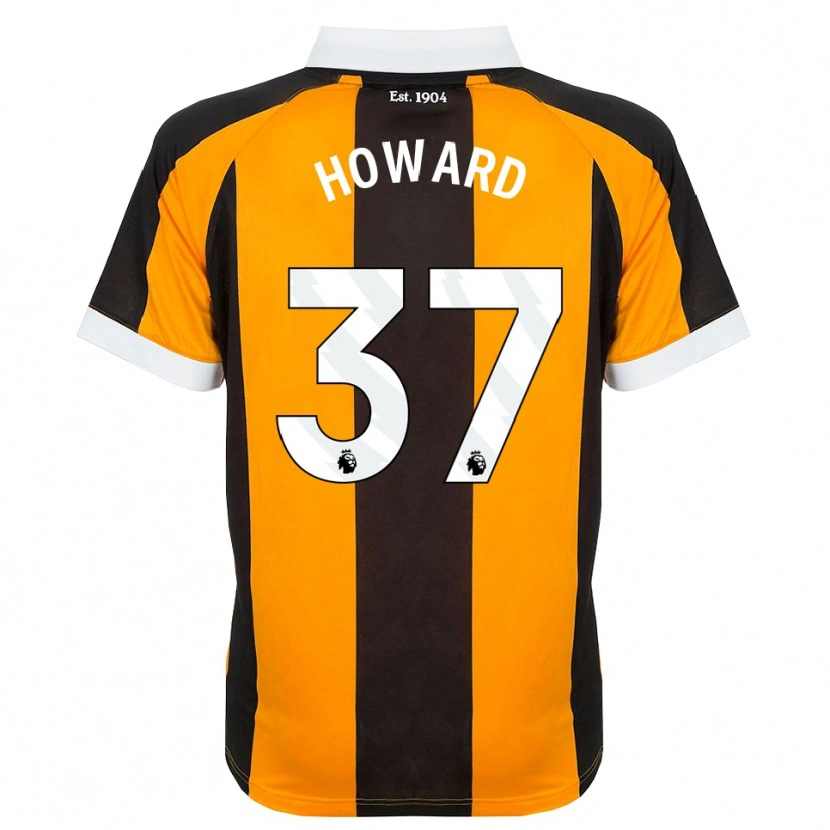 Danxen Herren Scarlet Howard #37 Orange Schwarz Weiß Heimtrikot Trikot 2026/27 T-Shirt Österreich