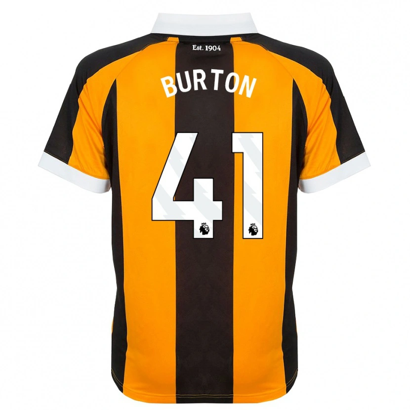 Danxen Herren Jess Burton #41 Orange Schwarz Weiß Heimtrikot Trikot 2026/27 T-Shirt Österreich