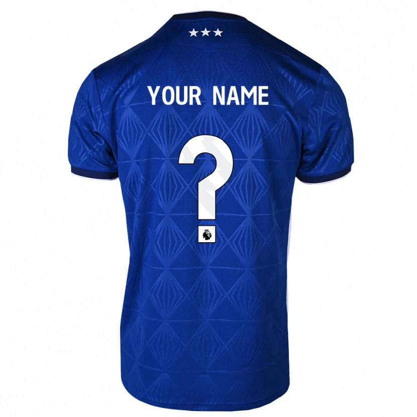Danxen Herren Ihren Namen #0 Mittelblau Weiß Rot Heimtrikot Trikot 2026/27 T-Shirt Österreich