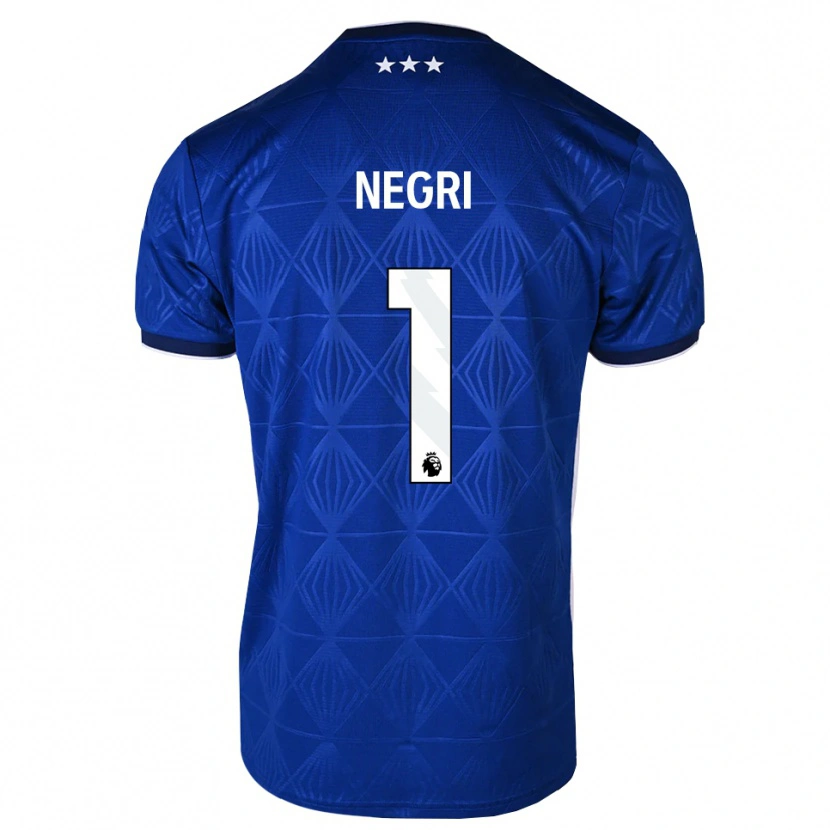 Danxen Herren Natalia Negri #1 Mittelblau Weiß Rot Heimtrikot Trikot 2026/27 T-Shirt Österreich
