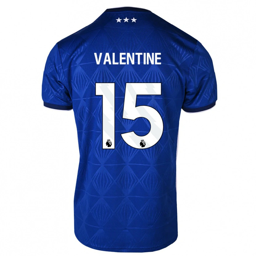 Danxen Herren Nico Valentine #15 Mittelblau Weiß Rot Heimtrikot Trikot 2026/27 T-Shirt Österreich