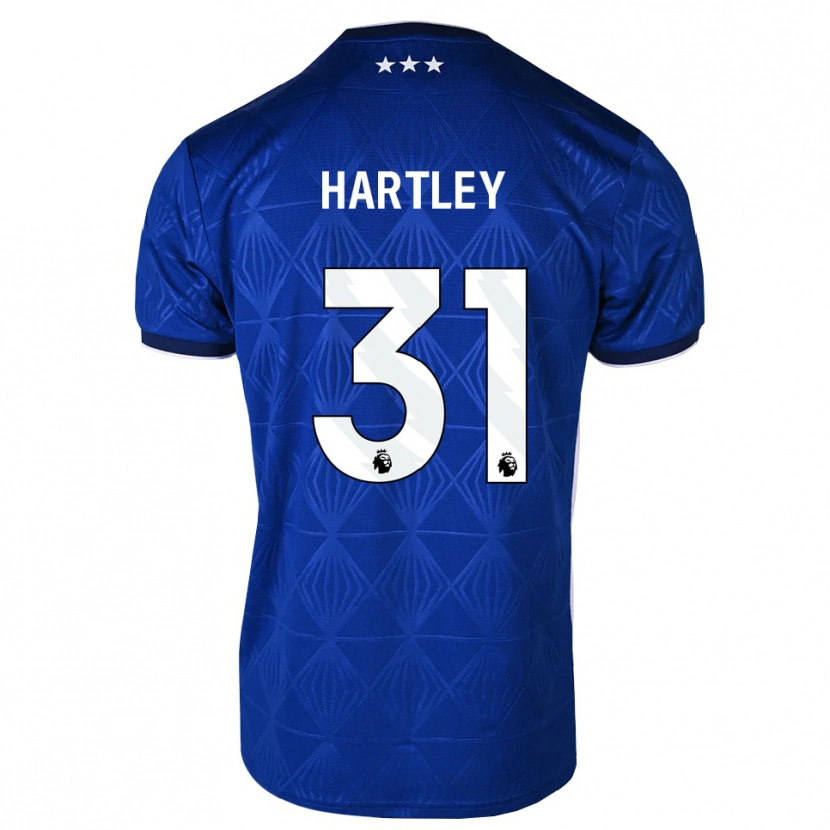 Danxen Herren Laura Hartley #31 Mittelblau Weiß Rot Heimtrikot Trikot 2026/27 T-Shirt Österreich