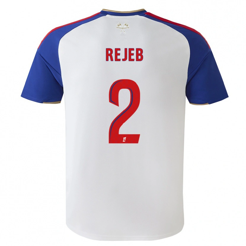 Danxen Herren Jibril Rejeb #2 Königsblau Rot Weiß Heimtrikot Trikot 2026/27 T-Shirt Österreich