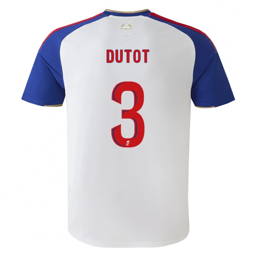Danxen Herren Timothée Dutot #3 Königsblau Rot Weiß Heimtrikot Trikot 2026/27 T-Shirt Österreich