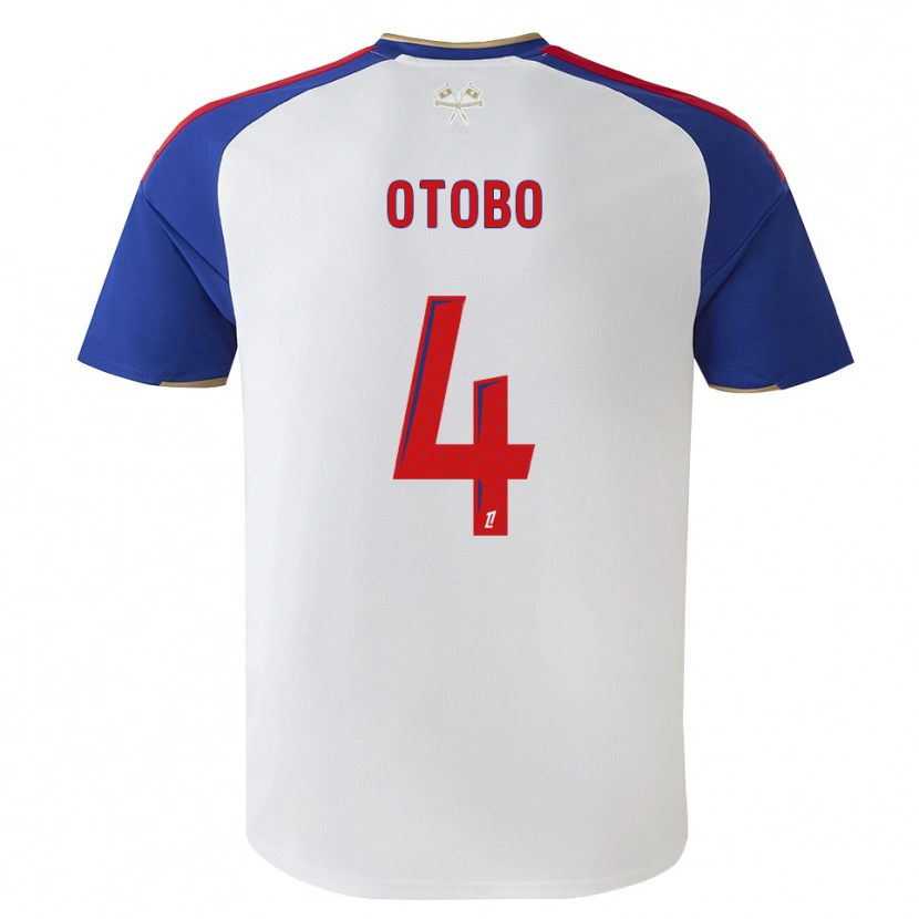 Danxen Herren Melvyn Otobo #4 Königsblau Rot Weiß Heimtrikot Trikot 2026/27 T-Shirt Österreich