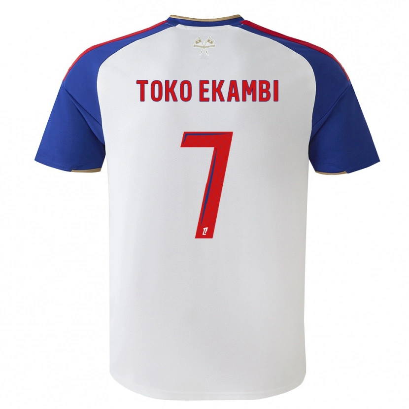 Danxen Herren Karl Toko Ekambi #7 Königsblau Rot Weiß Heimtrikot Trikot 2026/27 T-Shirt Österreich