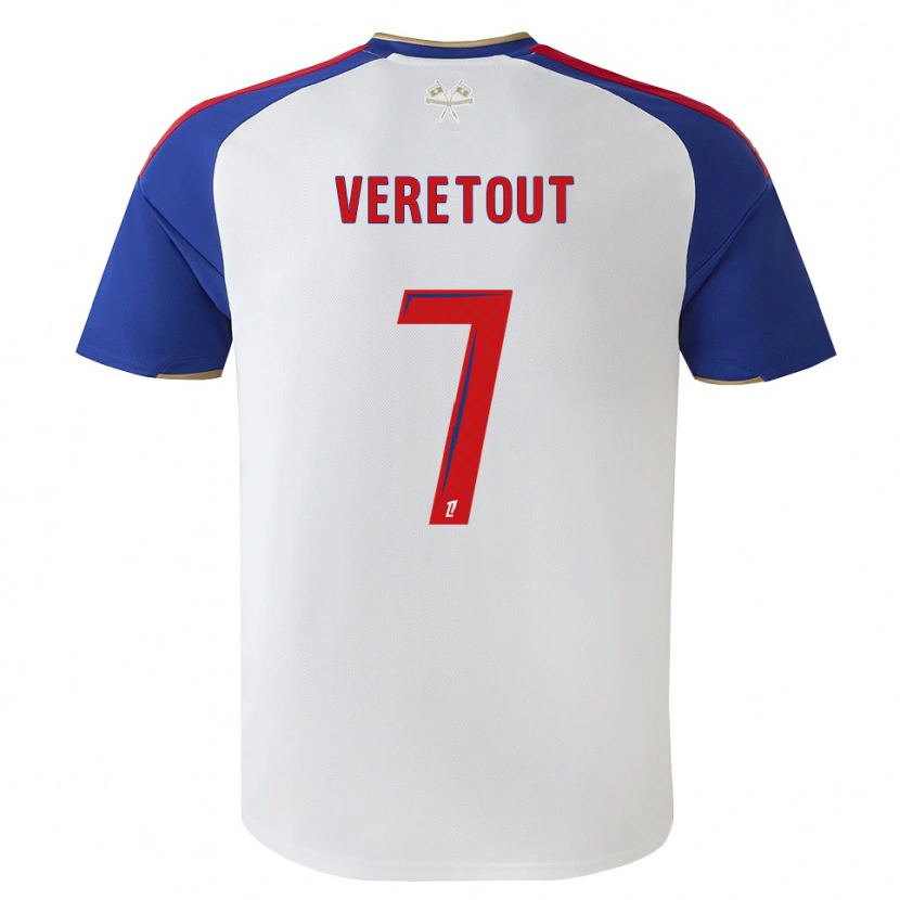 Danxen Herren Jordan Veretout #7 Königsblau Rot Weiß Heimtrikot Trikot 2026/27 T-Shirt Österreich