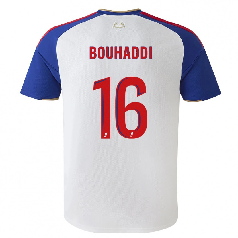 Danxen Herren Sarah Bouhaddi #16 Königsblau Rot Weiß Heimtrikot Trikot 2026/27 T-Shirt Österreich