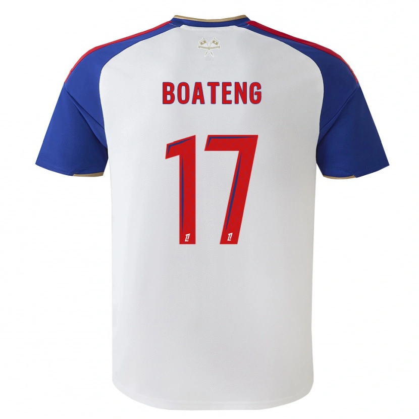 Danxen Herren Jerome Boateng #17 Königsblau Rot Weiß Heimtrikot Trikot 2026/27 T-Shirt Österreich