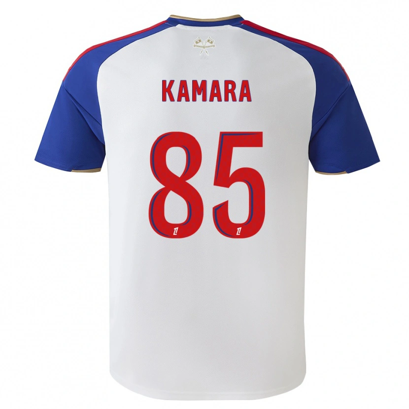 Danxen Herren Noham Kamara #85 Königsblau Rot Weiß Heimtrikot Trikot 2026/27 T-Shirt Österreich