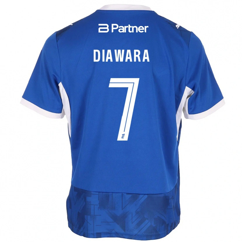 Danxen Herren Kandet Diawara #7 Mittelblau Weiß Heimtrikot Trikot 2026/27 T-Shirt Österreich
